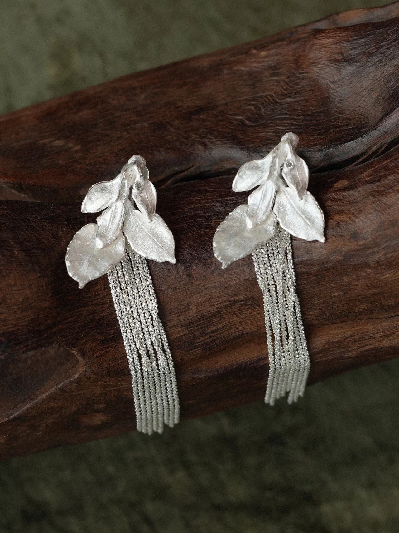 Silver Earrings / Handmade Jewelry / Sterling Silver / Weddings Jewel / Party Jewel