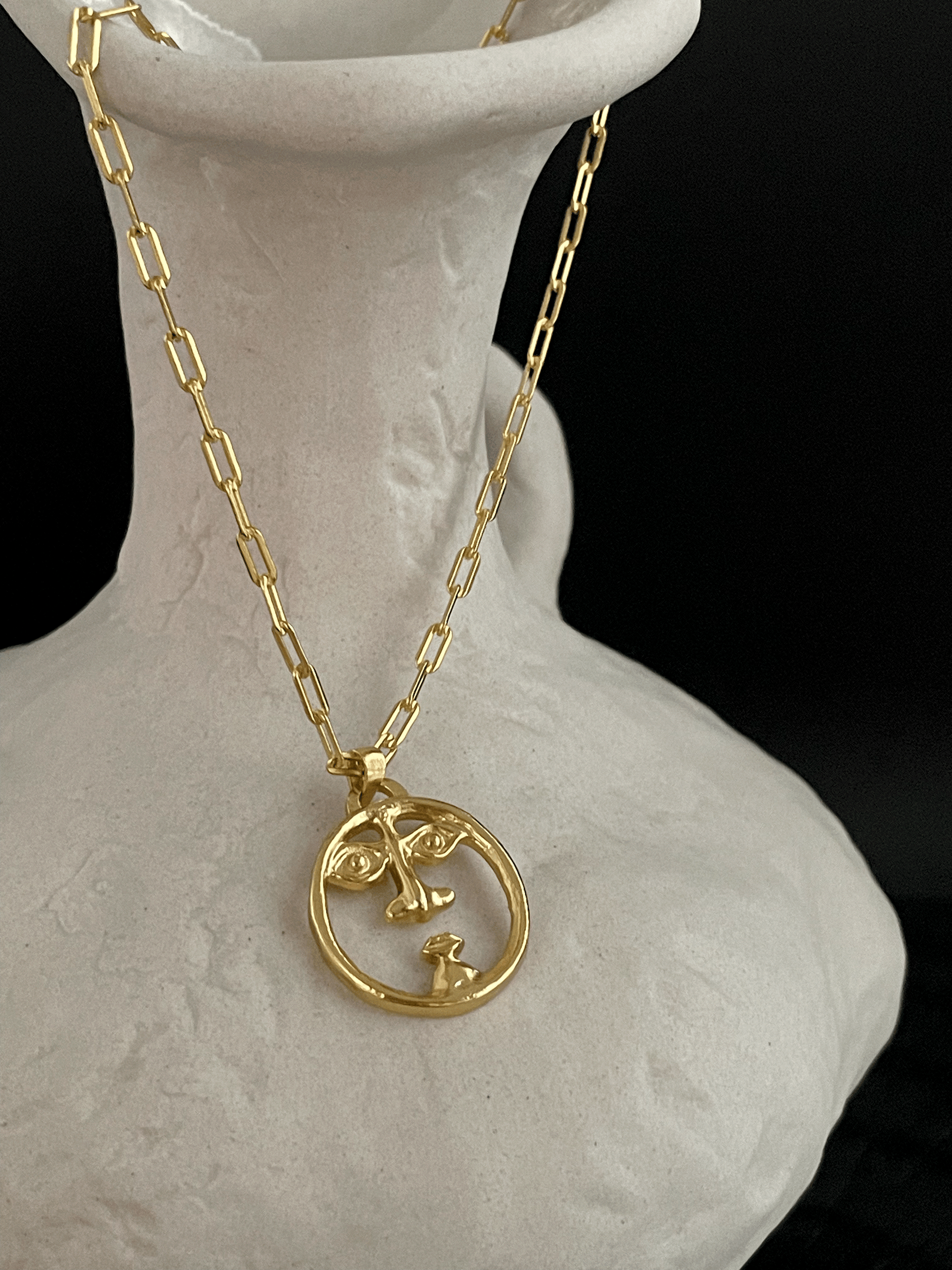 Gold Necklace / Handmade Jewelry / Gold Plated / Gold Vermeil / Gold Chains