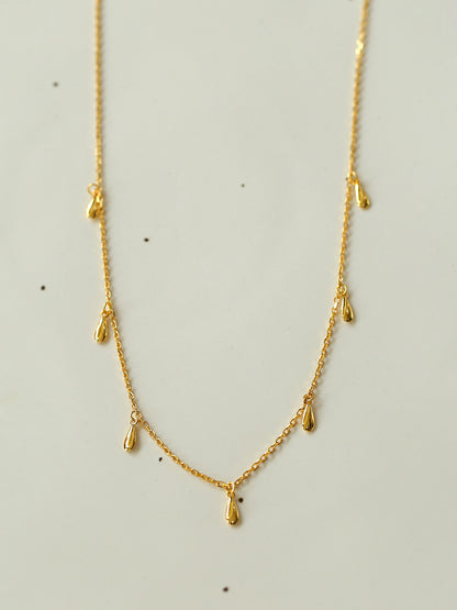 Handmade Jewelry / Gold Plated / Gold Vermeil /Gold Necklace