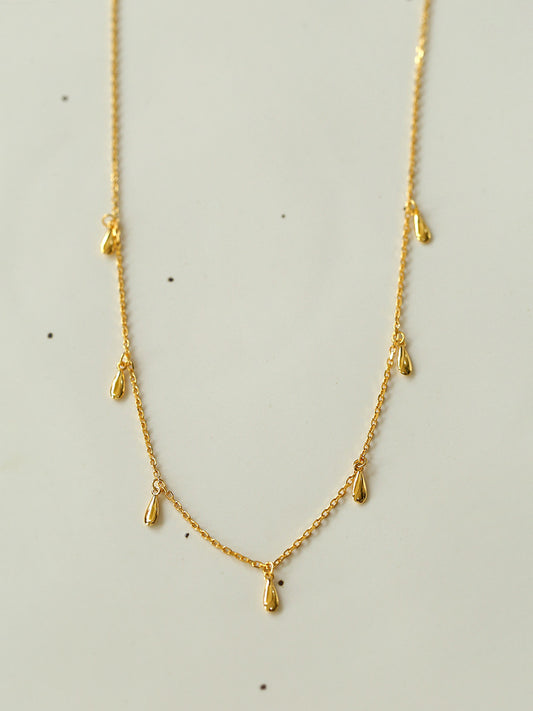 Handmade Jewelry / Gold Plated / Gold Vermeil /Gold Necklace